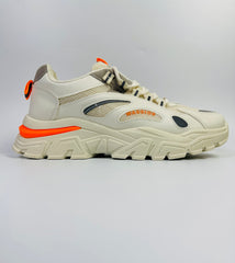 fashion wassics shoes premium quality(off white orange)