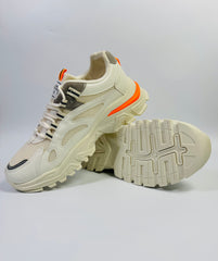 fashion wassics shoes premium quality(off white orange)