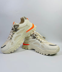 fashion wassics shoes premium quality(off white orange)